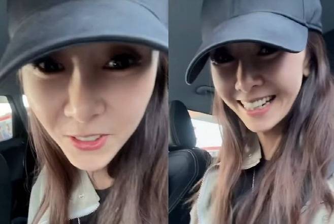 가수 지나. 사진=SNS 캡처