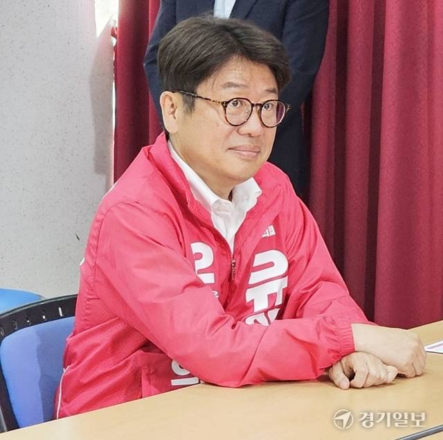 국민의힘 유의동 평택을 국회의원 재선거 후보. 윤동현기자