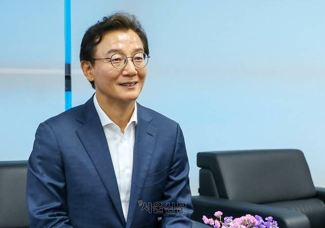전재수 더불어민주당 부산시장 후보. 부산 정철욱 기자