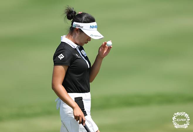 종합능력지수 1위에 올라 있는 김시현. 사진 제공=KLPGA