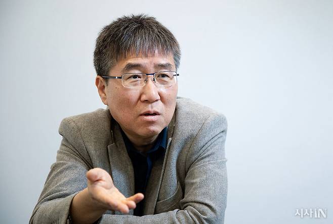 장하준 교수는 기업의 이익을 과도하게 주주들에게 환원한 결과 미국의 제조업이 약해졌다고 지적했다. ⓒ시사IN 이명익