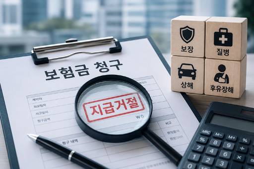 Chat GPT가 생성한 보험금 부지급률 관련 이미지./Chat GPT 생성 이미지