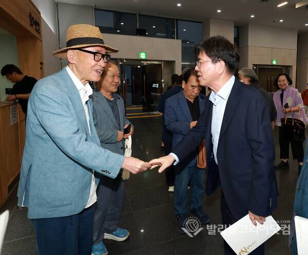 故 이애주 5주기, 제자들 '큰 나무 이야기' 공연…전통춤과 굿으로 삶·죽음 잇다.(사진=김경수 기자/ 발리볼코리아닷컴. 2026.5.19)