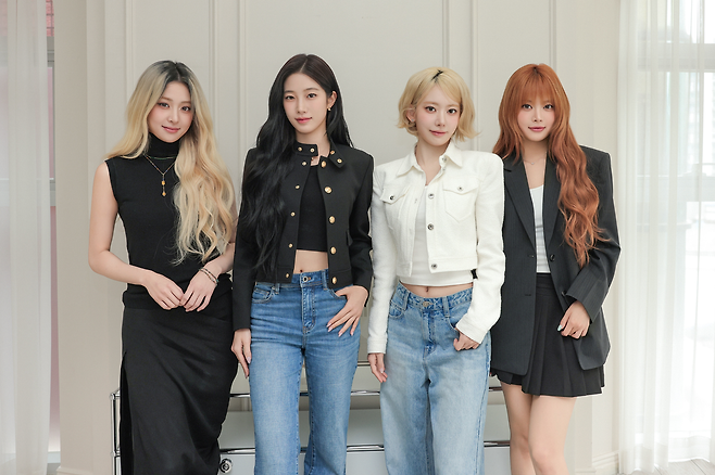 그룹 르세라핌. 쏘스뮤직 제공.