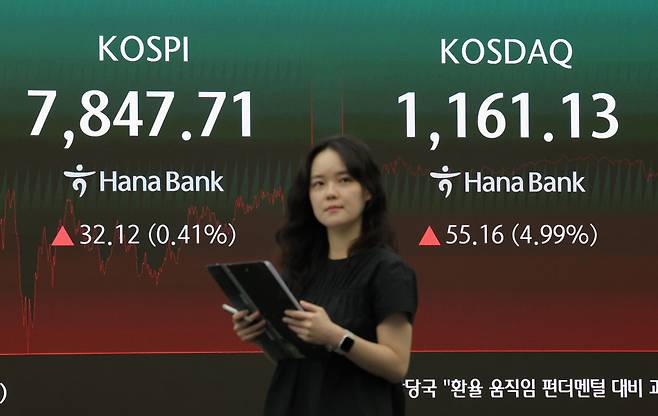 지난 22일 코스피와 코스닥 모두 상승 마감했다. 연합뉴스