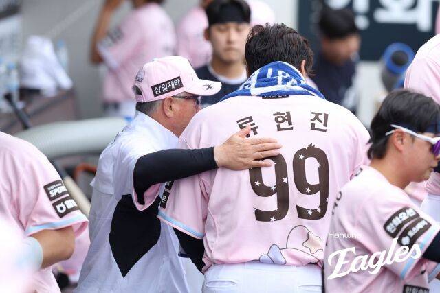 김경문 감독이 진심을 전했다./한화 이글스