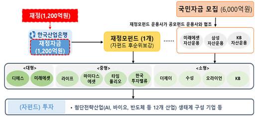 국민성장펀드 운용 구조도./금융위원회