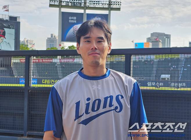삼성 라이온즈 김재윤. 잠실=이종서 기자