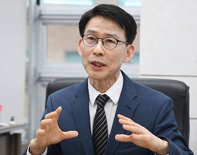 이지형 서울투자진흥재단 이사장. 오승현 기자