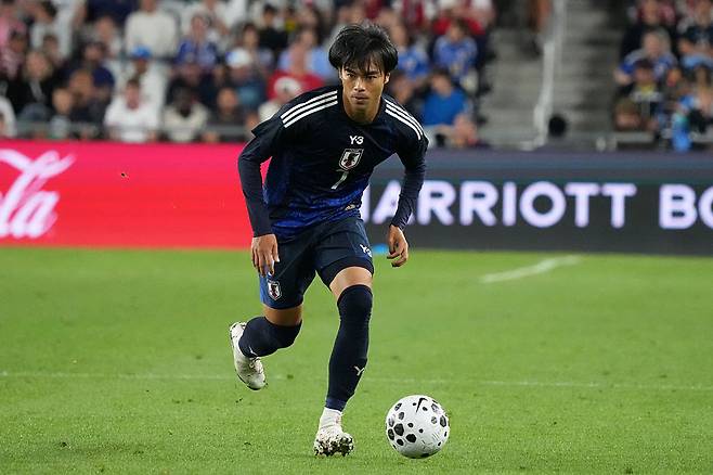 일본 축구대표팀 에이스 미토마 가오루. Getty Images코리아