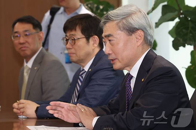 신현송 한국은행 총재. (공동취재) ⓒ 뉴스1 오대일 기자