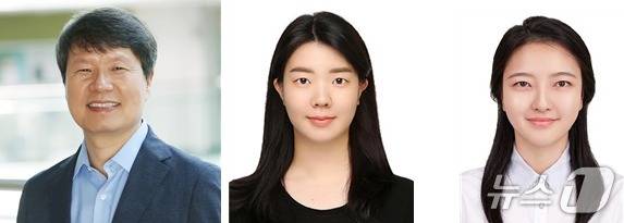 (왼쪽부터)KAIST 허원도 교수, 권유리 박사, 유다슬이 박사(KAIST 제공) /뉴스1