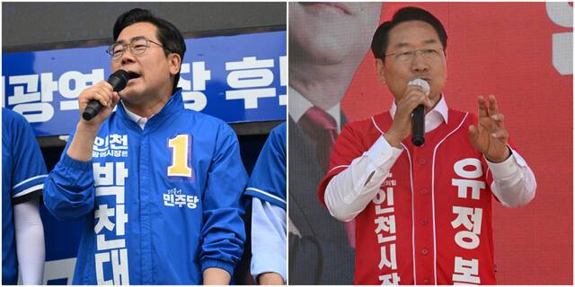 6·3 전국동시지방선거의 인천시장 여야 후보들의 첫 토론회가 정책검증보다는 서로를 향한 네거티브 공세로 끝이 났다. 경기일보DB