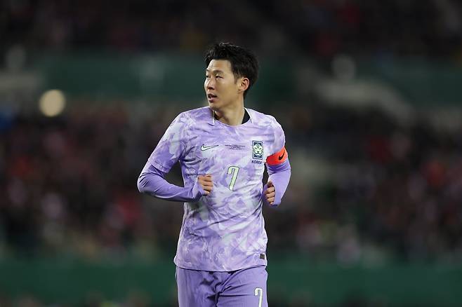 축구대표팀 주장 손흥민. 사진제공|대한축구협회