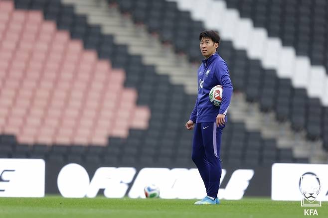 축구대표팀 손흥민. (대한축구협회 제공)