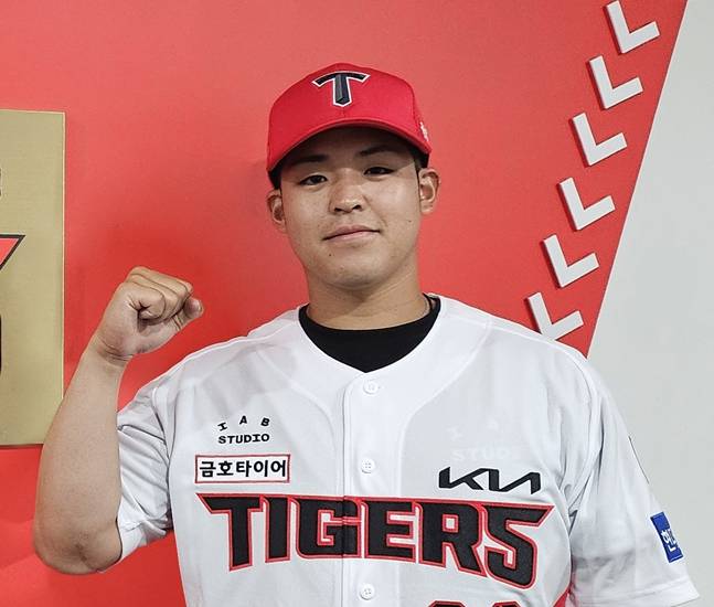 시라카와. /사진=KIA 타이거즈