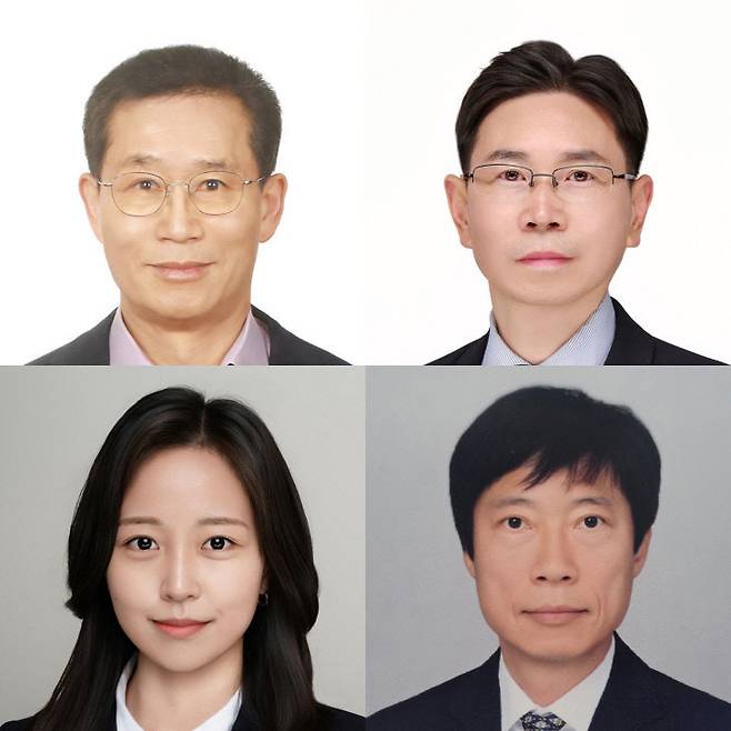 사진 위 왼쪽부터 조국혁신당 2선거구 홍순기,14선거구 김길모 시의원 후보, 아래 왼쪽부터 김미라, 김윤기 비례대표 후보. (사진=선관위 제공)