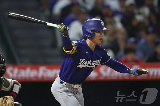 김혜성(27·LA 다저스). ⓒ AFP=뉴스1