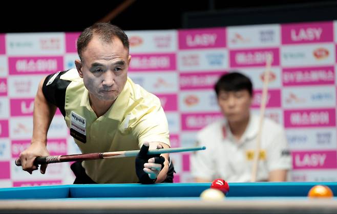 지난 시즌 PBA 남자부 랭킹 3위에 오른 이승진. PBA