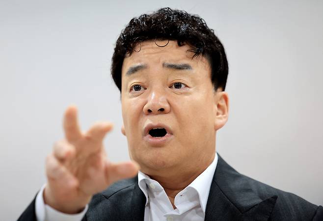 백종원 더본코리아 대표. 뉴스1