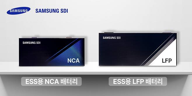 삼성SDI의 미국 생산 ESS용 배터리 / 삼성SDI