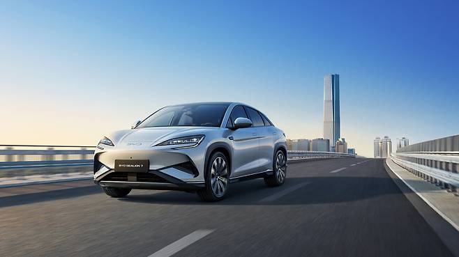 BYD 중형 전기 SUV '씨라이언 7'. /사진=BYD코리아