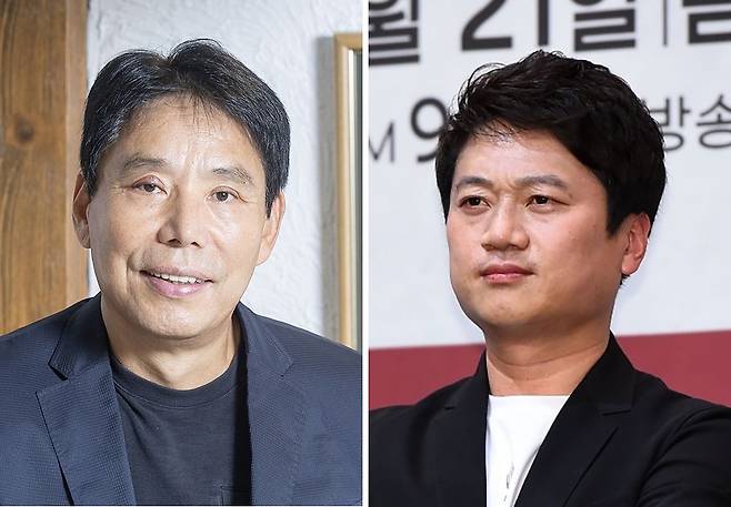 신문선(왼쪽), 박문성
