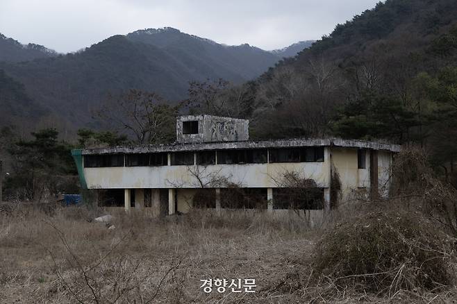 유일하게 남아있는 경기도 동두천시 기지촌 성병관리소. 김창길 기자