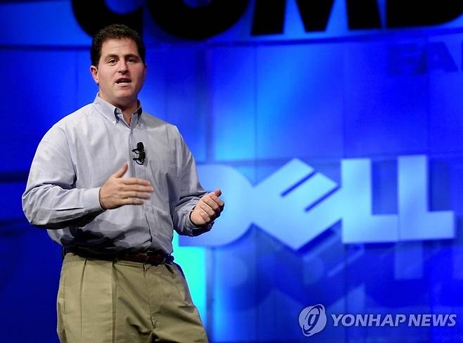 마이클 델 델컴퓨터 최고경영자(CEO). AP연합