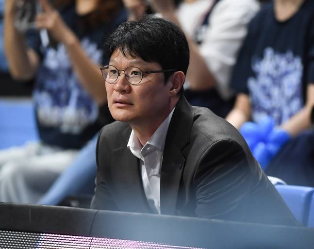 이규섭 원주 DB 신임 감독. /사진=KBL
