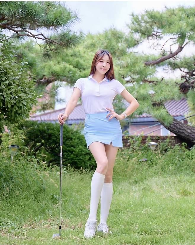 신수지는 골프에도 진심이다. 신수지 인스타그램