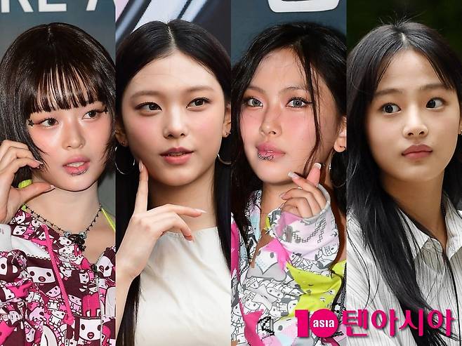 그룹 뉴진스 하니, 해린, 혜인, 민지/사진=텐아시아 사진DB