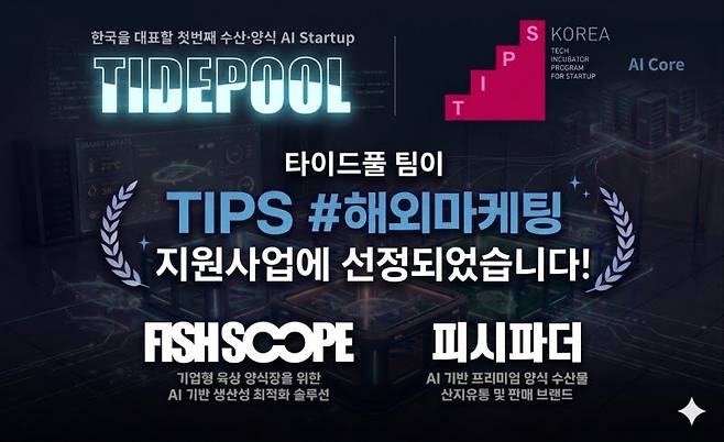타이드풀, 팁스 해외마케팅 지원사업 선정 (사진=타이드풀)