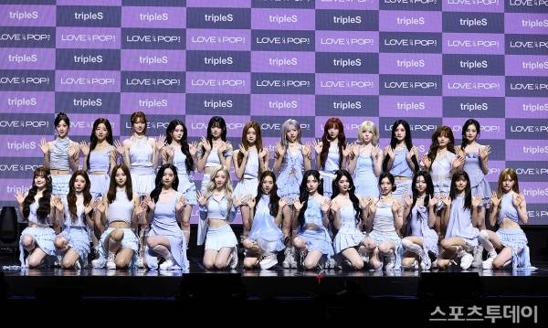 트리플에스 쇼케이스 / 사진=팽현준 기자
