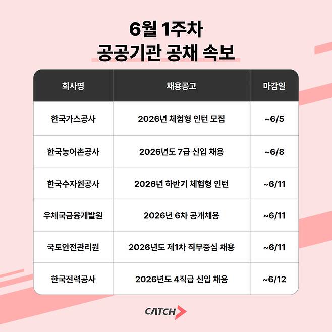 ▲ 공공기관 채용