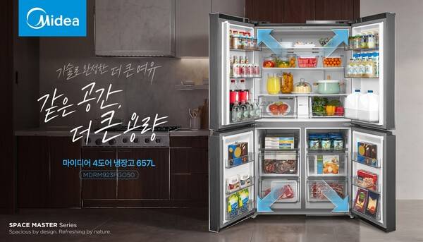 신형 냉장고 라인업 '스페이스 마스터(SPACE MASTER)' /마이디어