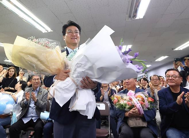 안민석 경기도교육감 당선인 : 사진 제공 = 안민석 후보 캠프