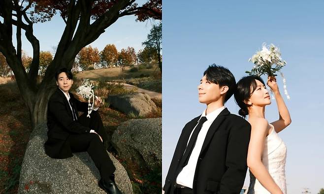 이준우와 백은혜가 결혼을 발표했다. / 사진=이준우 SNS