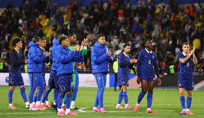프랑스 축구대표팀. 연합뉴스