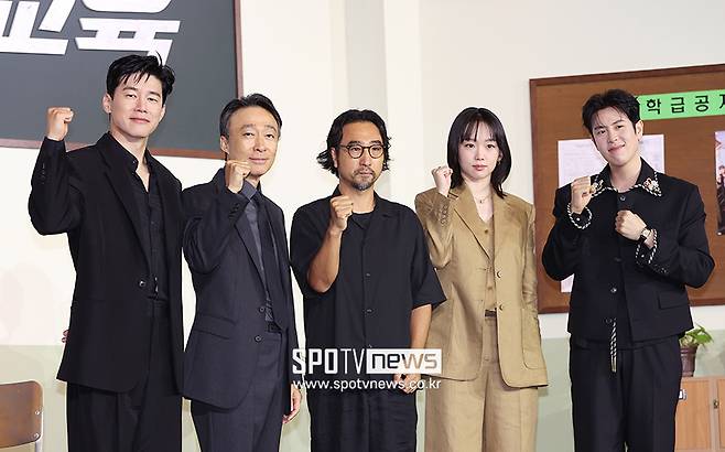 ▲ 김무열 이성민 홍종찬 감독 진기주 표지훈 ⓒ곽혜미 기자