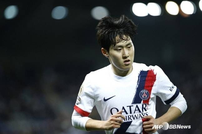 PSG 공격수 이강인. /AFPBBNews=뉴스1