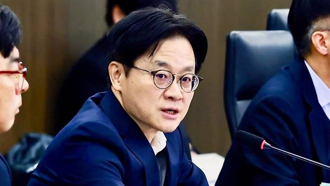 김정관 산업통상부 장관.