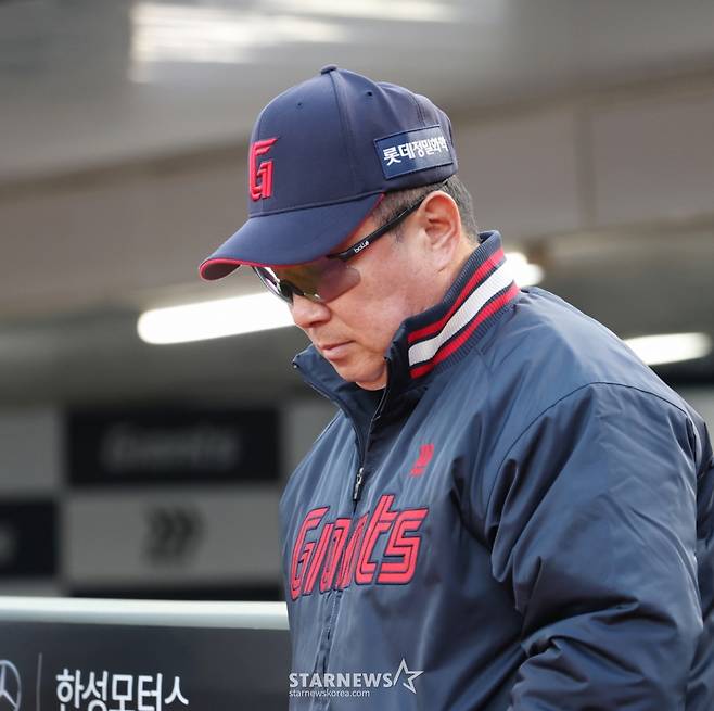 김태형 롯데 자이언츠 감독. /사진=김진경 대기자