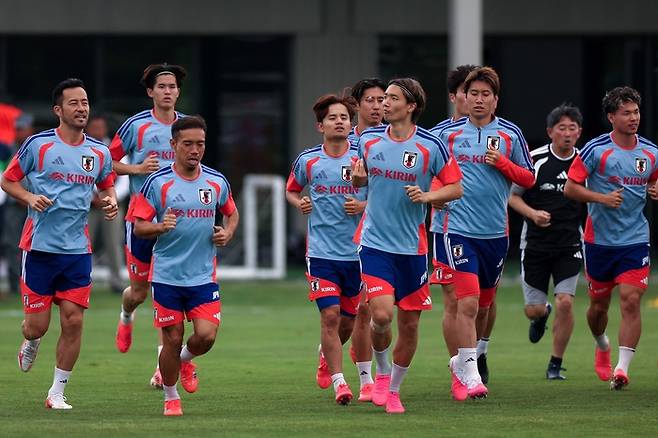 일본 축구대표팀. 사진 | AFP연합뉴스