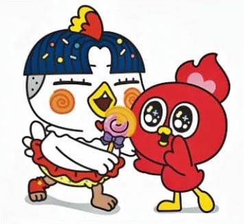 불닭의 기존 캐릭터 호치(왼쪽)와 새 캐릭터 페포. /삼양식품