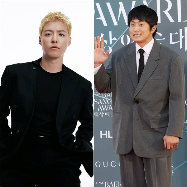 가수 강남(왼쪽)과 기안84. 사진제공|씨피엔터테인먼트, 연합뉴스