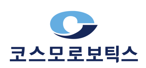 미국 홈유즈 시장 진출을 추진 중인 코스모로보틱스의 로고가 8일 공개된 참고 이미지에 하늘색과 진한 파란색의 추상적 디자인으로 나타나고 있다.
