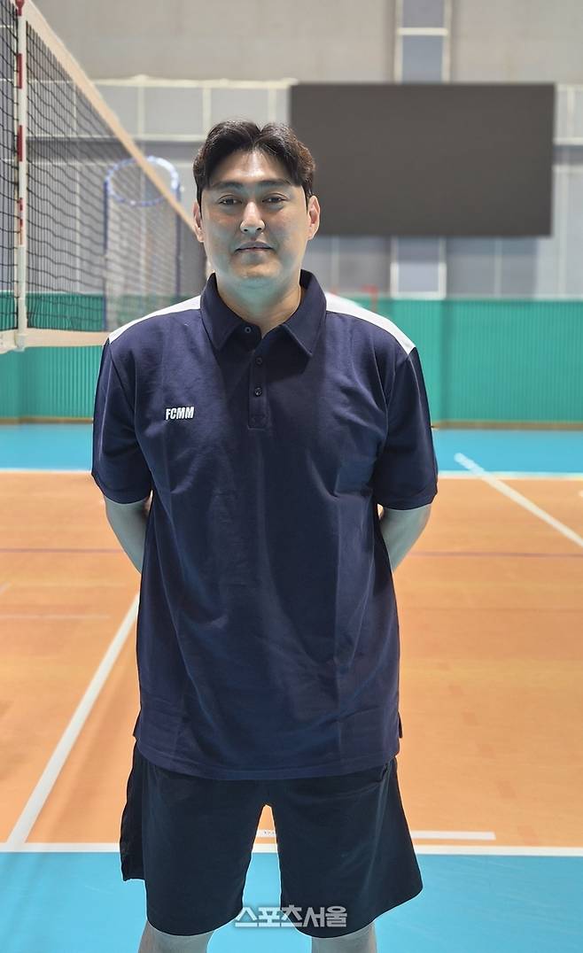 삼성화재 유광우가 용인 삼성트레이닝센터에서 인터뷰 후 포즈를 취하고 있다. 사진 | 용인=박준범기자