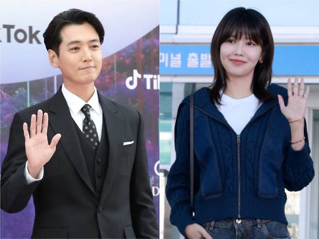 배우 정경호(왼쪽)와 그룹 소녀시대 멤버 겸 배우 최수영./뉴스1