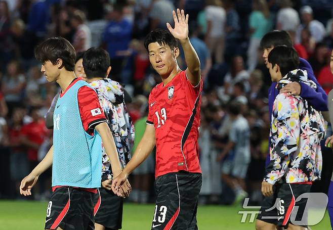 대한민국 축구대표팀 손흥민. 2026.6.4 ⓒ 뉴스1 임세영 기자